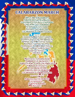 calabarzon song|2022 CALABARZON MARCH .